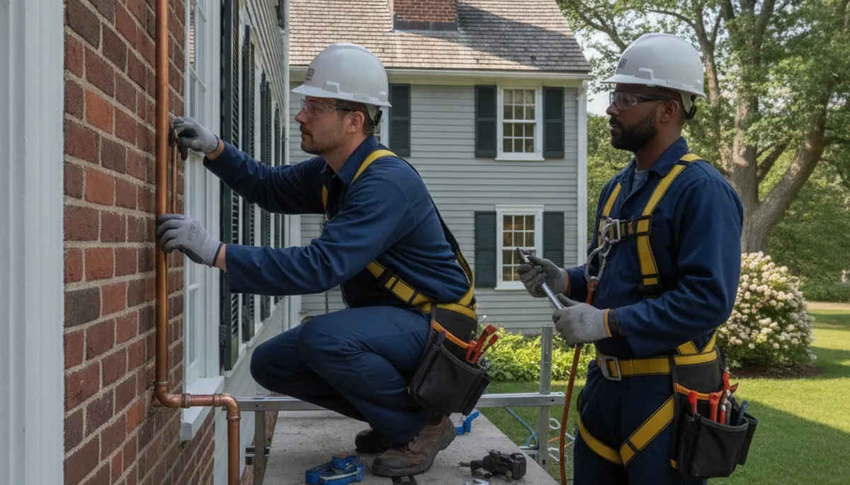 Plumber in Concord, MA providing professional plumbing repair service