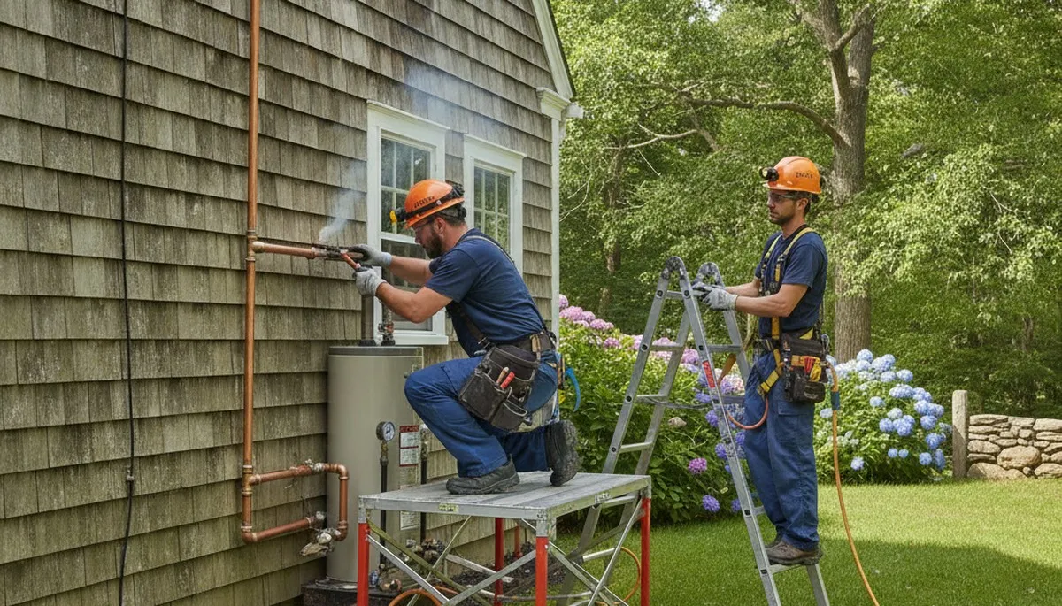 Plumber serving Concord, MA for expert pipe repair and plumbing services